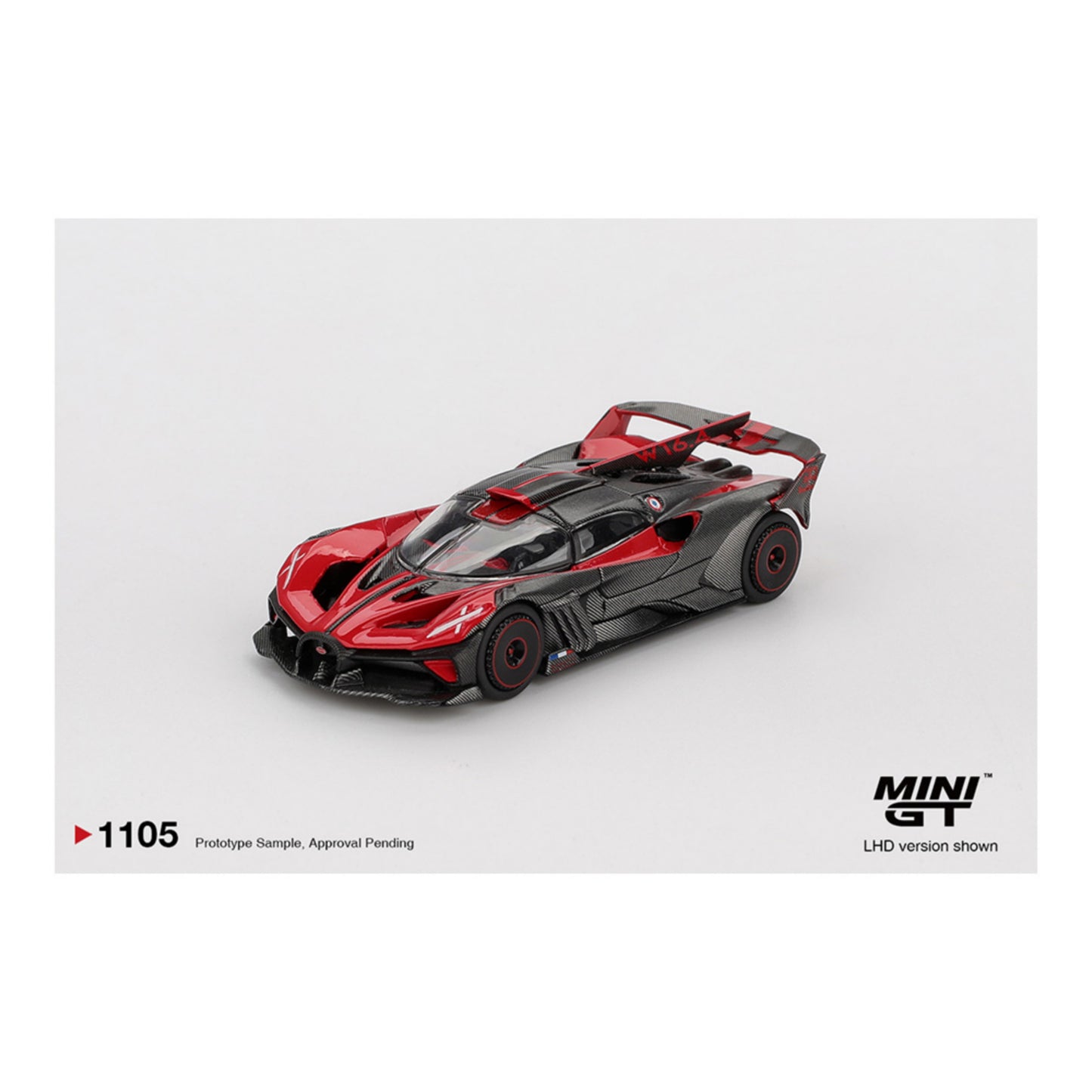 Mini GT Bugatti Bolide – Red - Diecast 1:64