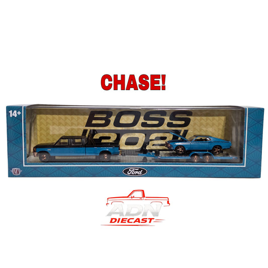 M2 Machines Hauler CHASE!! - 1970 Ford Mustang & 1990 Ford F-350 - Diecast 1:64