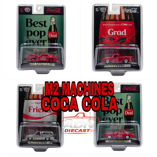 M2 Machines Coca Cola - Assorment Models - Diecast 1:64