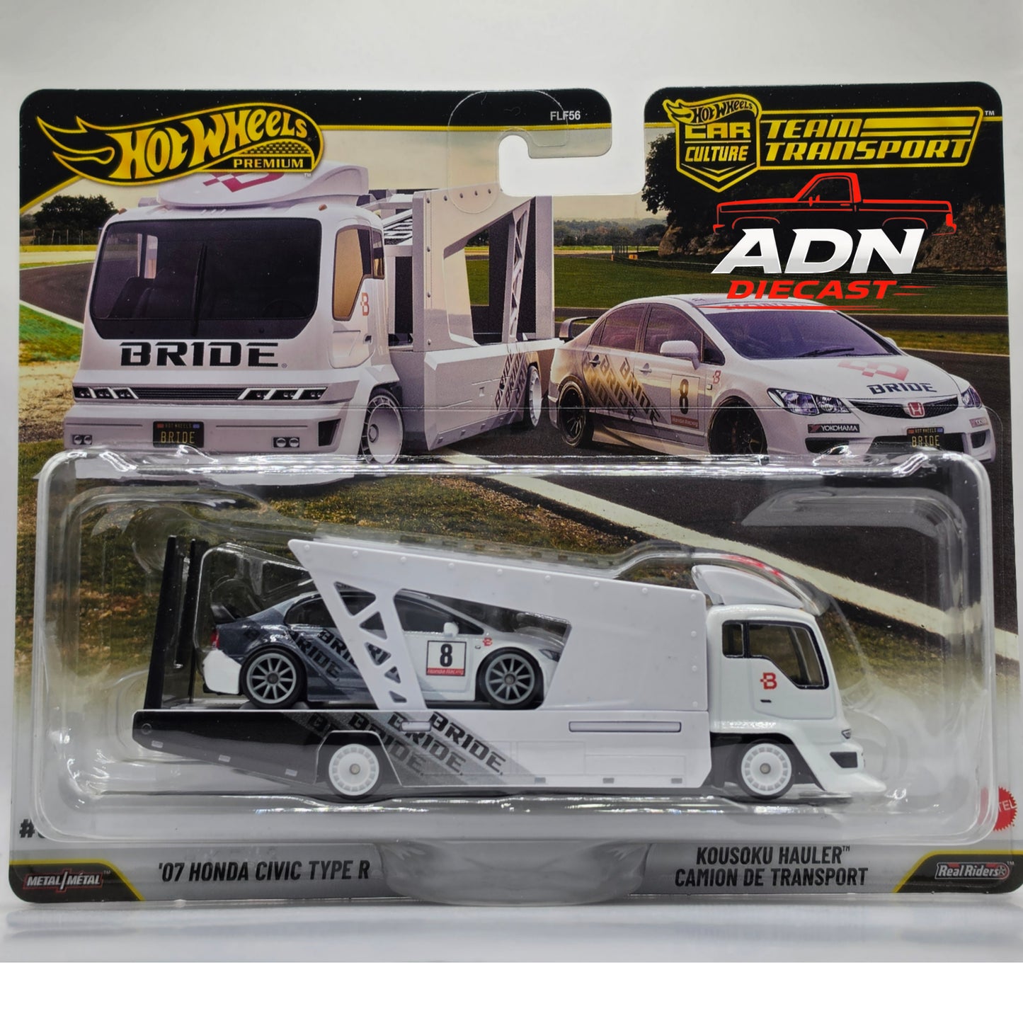 Hot Wheels 1:64 Team Transport 2026 L Case Assortment - Diecast 1:64